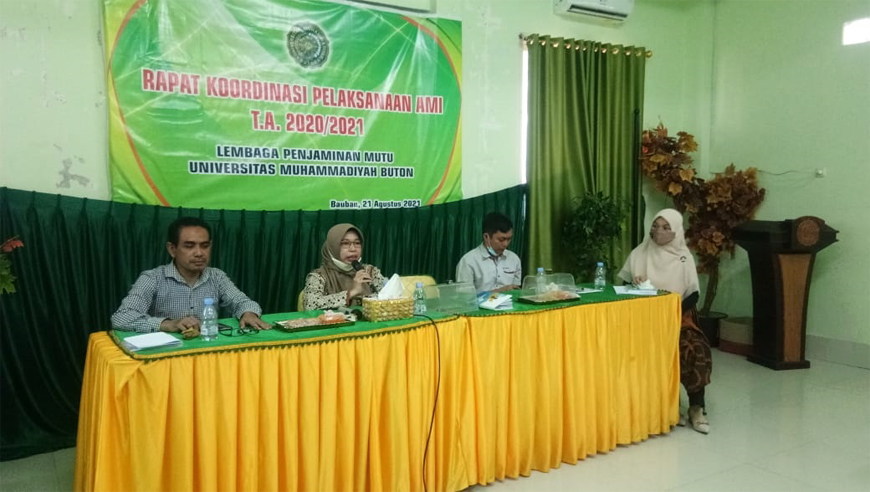 AUDIT MUTU INTERNAL T.A 2020/2021