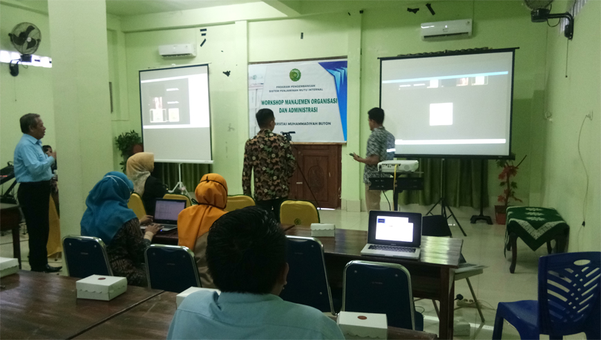 Workshop Manajemen Organisasi dan  Administrasi