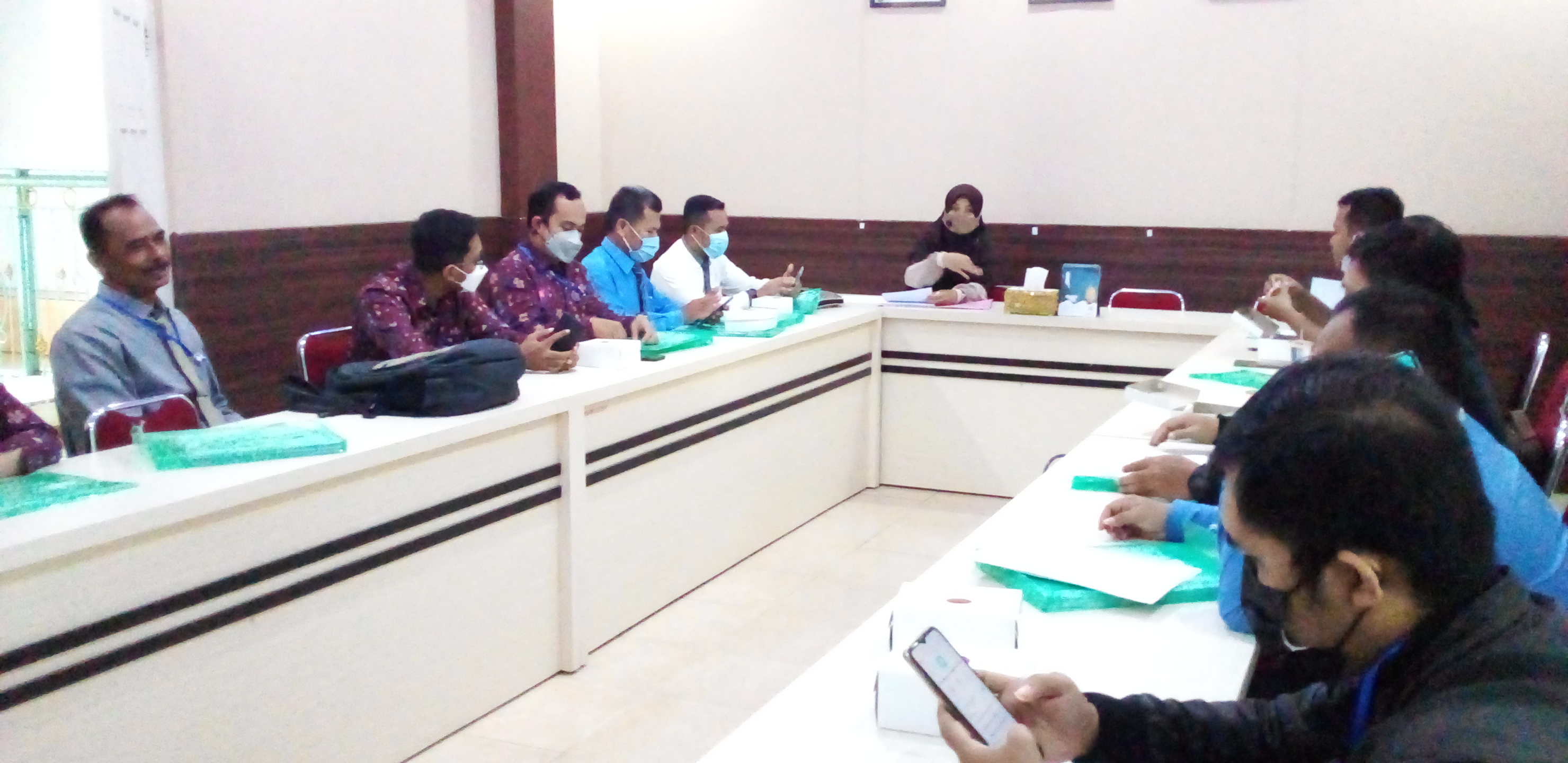 Lembaga Penjaminan Mutu Universitas Muhammadiyah Buton Mengadakan Rapat Pembukaan Audit Mutu Internal Bagi Auditor