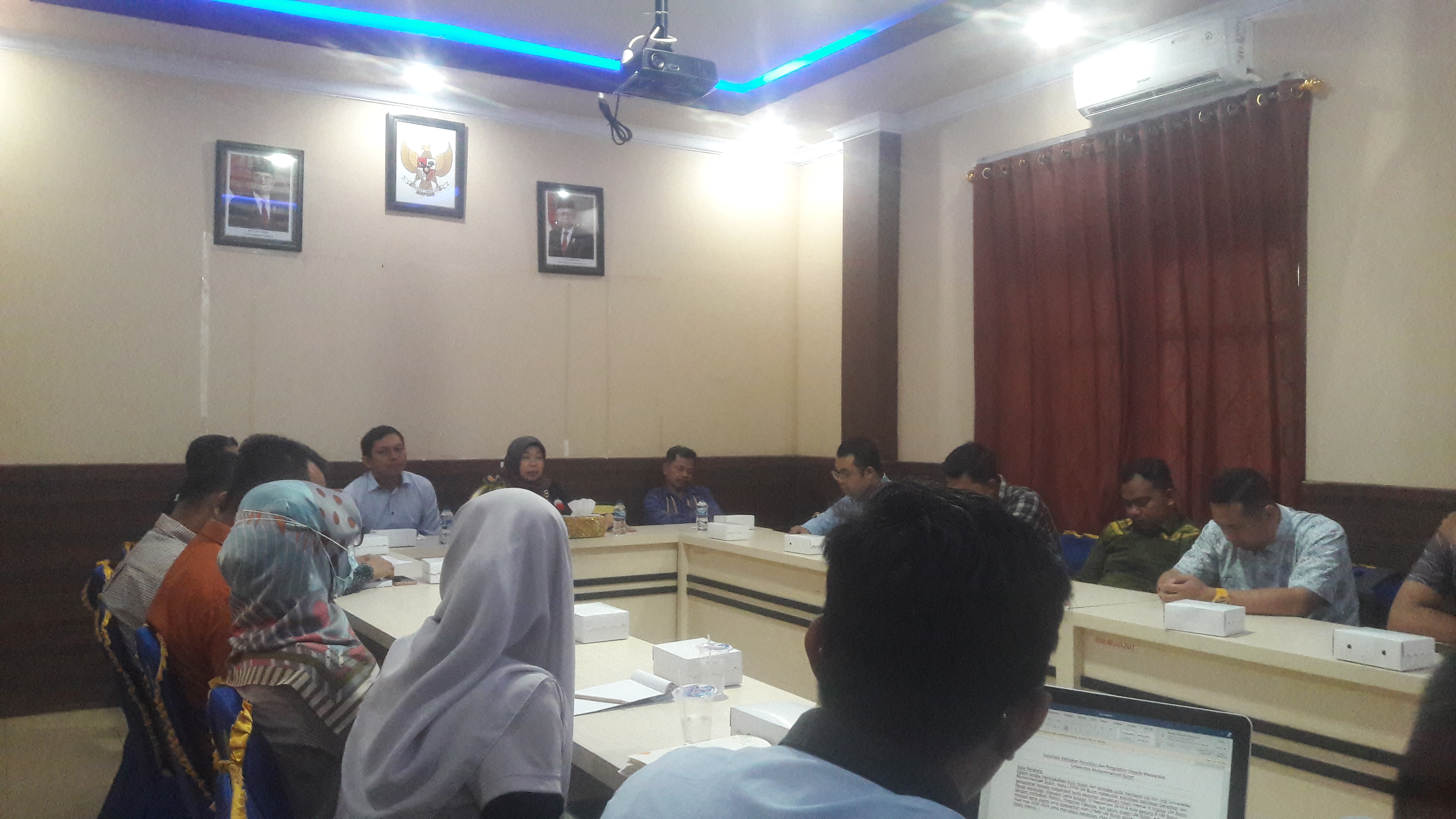 Lembaga Penjaminan Mutu Universitas Muhammadiyah Buton Menggelar Rapat Pembentukan Tim Audit Mutu Internal (AMI) Tahun 2023