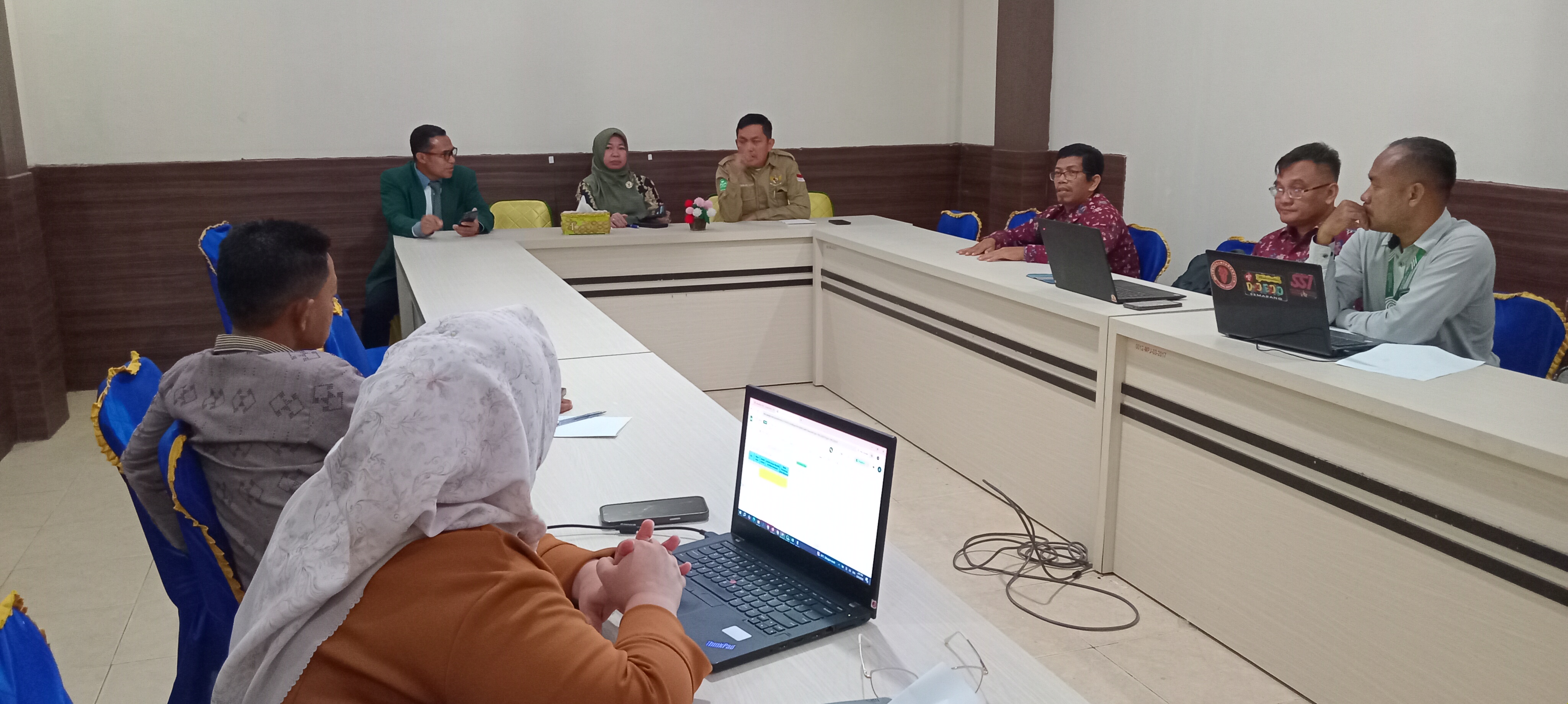 Lembaga Penjaminan Mutu dan Pimpinan Universitas Laksanakan Pendampingan Pengisian & Monev LKPS Program Studi Agribisnis & Pengelola Sumber Daya Perairan Fakultas Pertanian