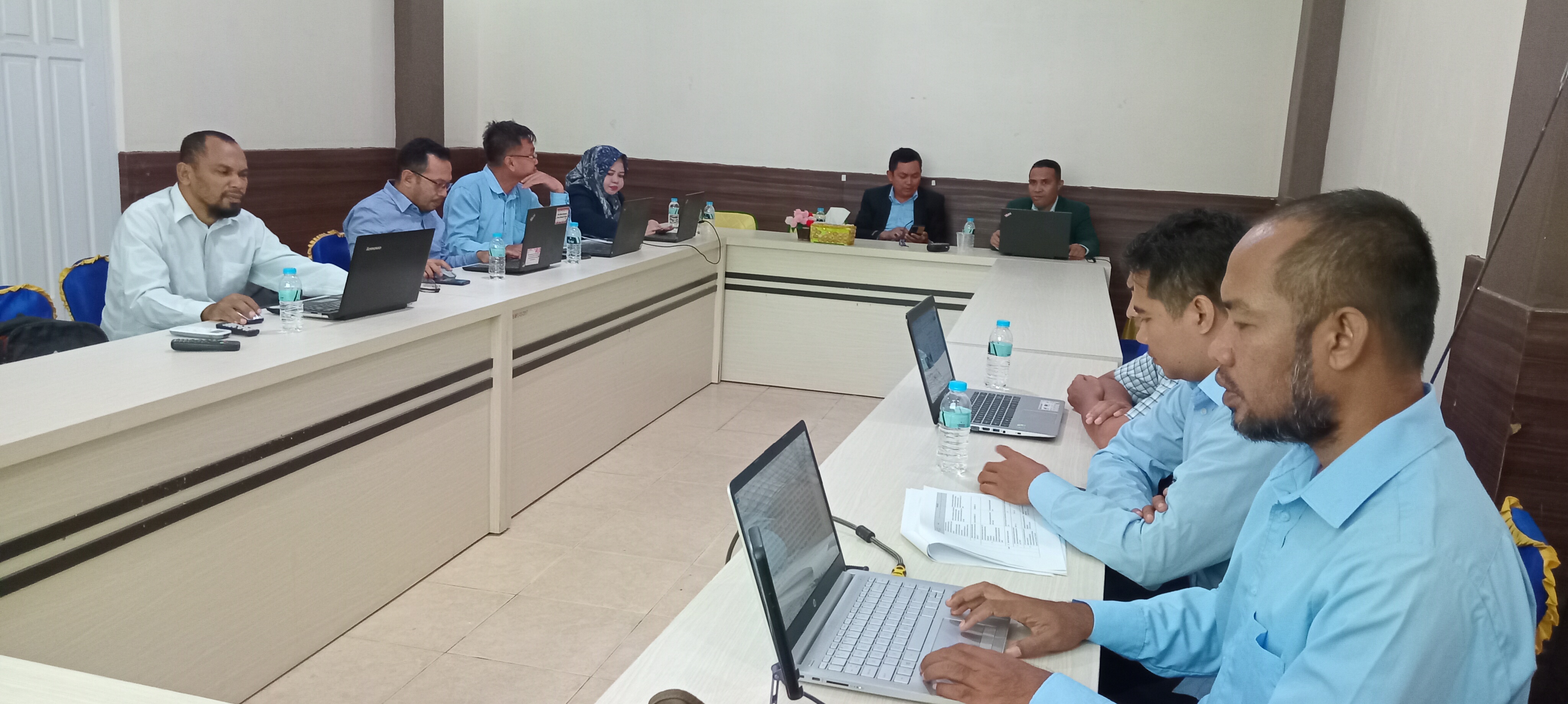 Lembaga Penjaminan Mutu Hadiri Rapat Borang Akreditasi Program Studi Agribisnis dan Program Studi Pengelolaan Sumber Daya Perairan Fakultas Pertanian Universitas Muhammadiyah Buton