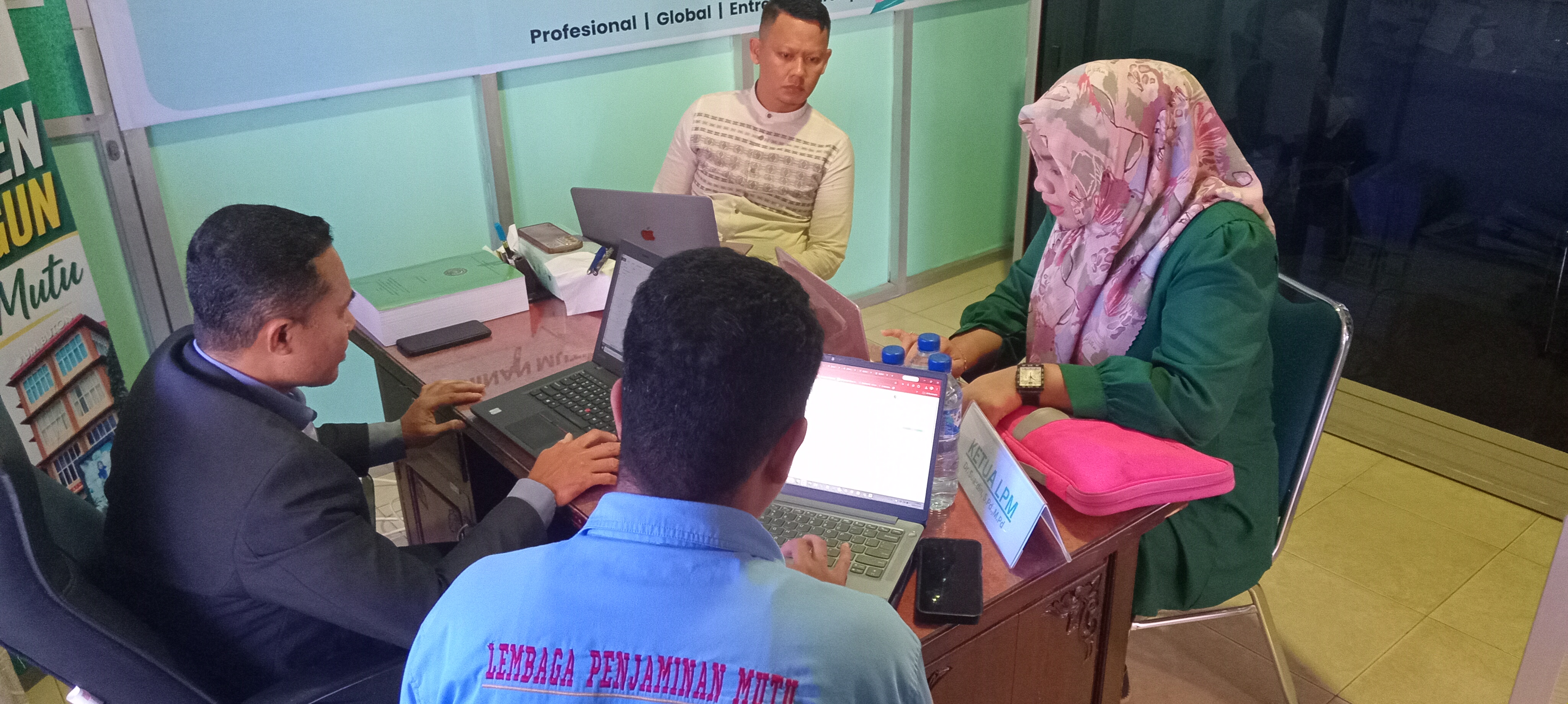 Lembaga Penjaminan Mutu Universitas Muhammadiyah Buton Terima Kunjungan Asesmen Lapangan Auditor dalam Rangka AMI Tahun 2026