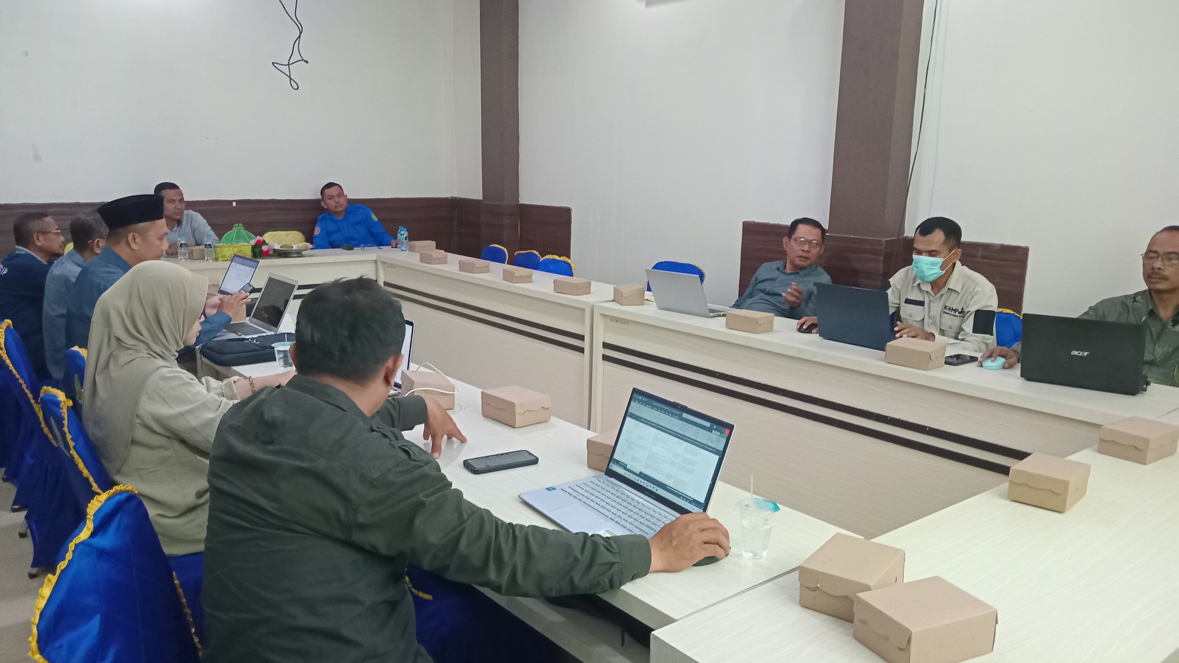 Lembaga Penjaminan Mutu Universitas Muhammadiyah Buton Hadiri Monev Borang Akreditasi Prodi Ahwal As-Syakhsiyah