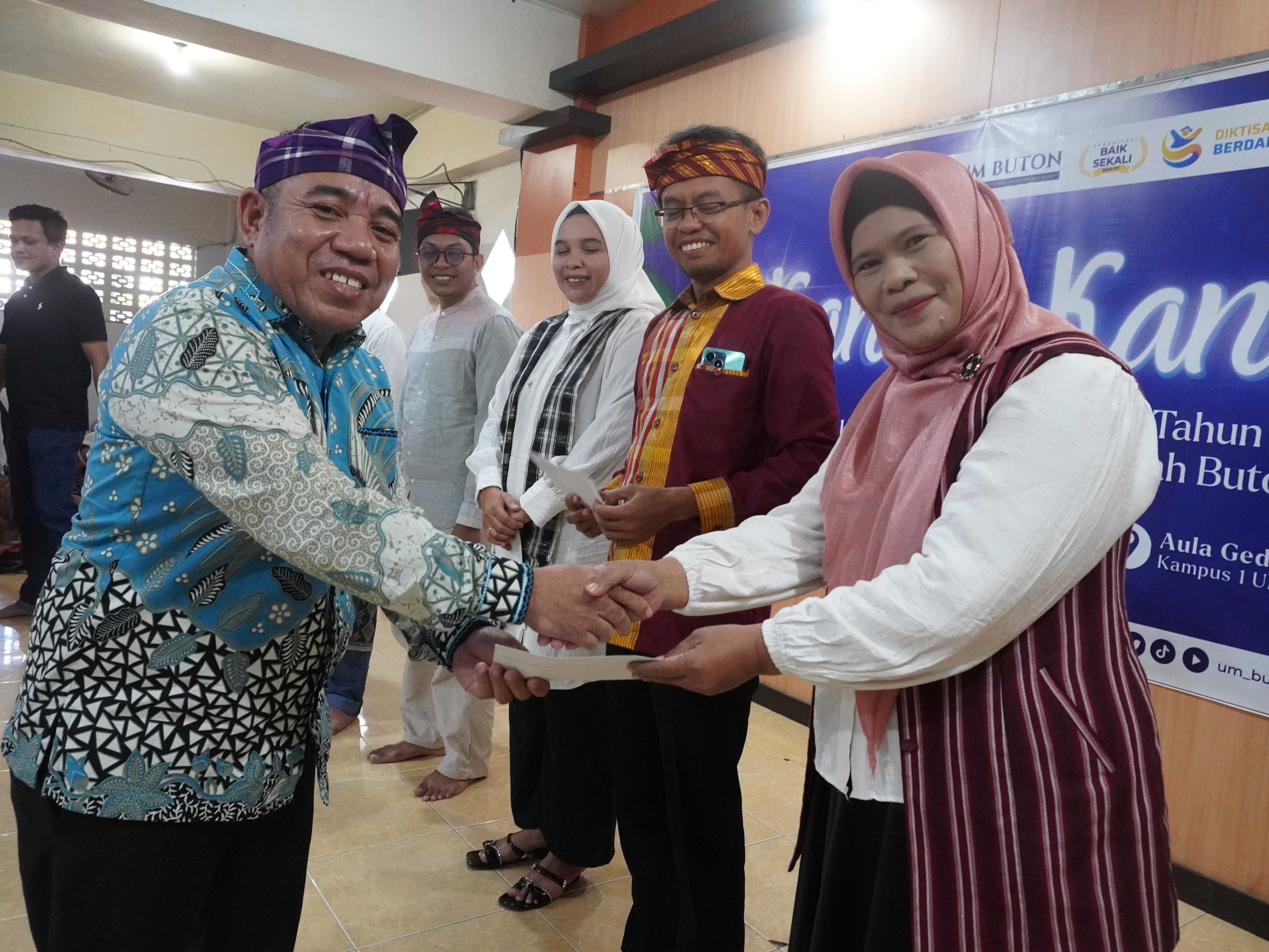 Lembaga Penjaminan Mutu Raih Juara 5 Lomba Website dalam Pekande-Kandea Milad Universitas Muhammadiyah Buton ke-25 Tahun