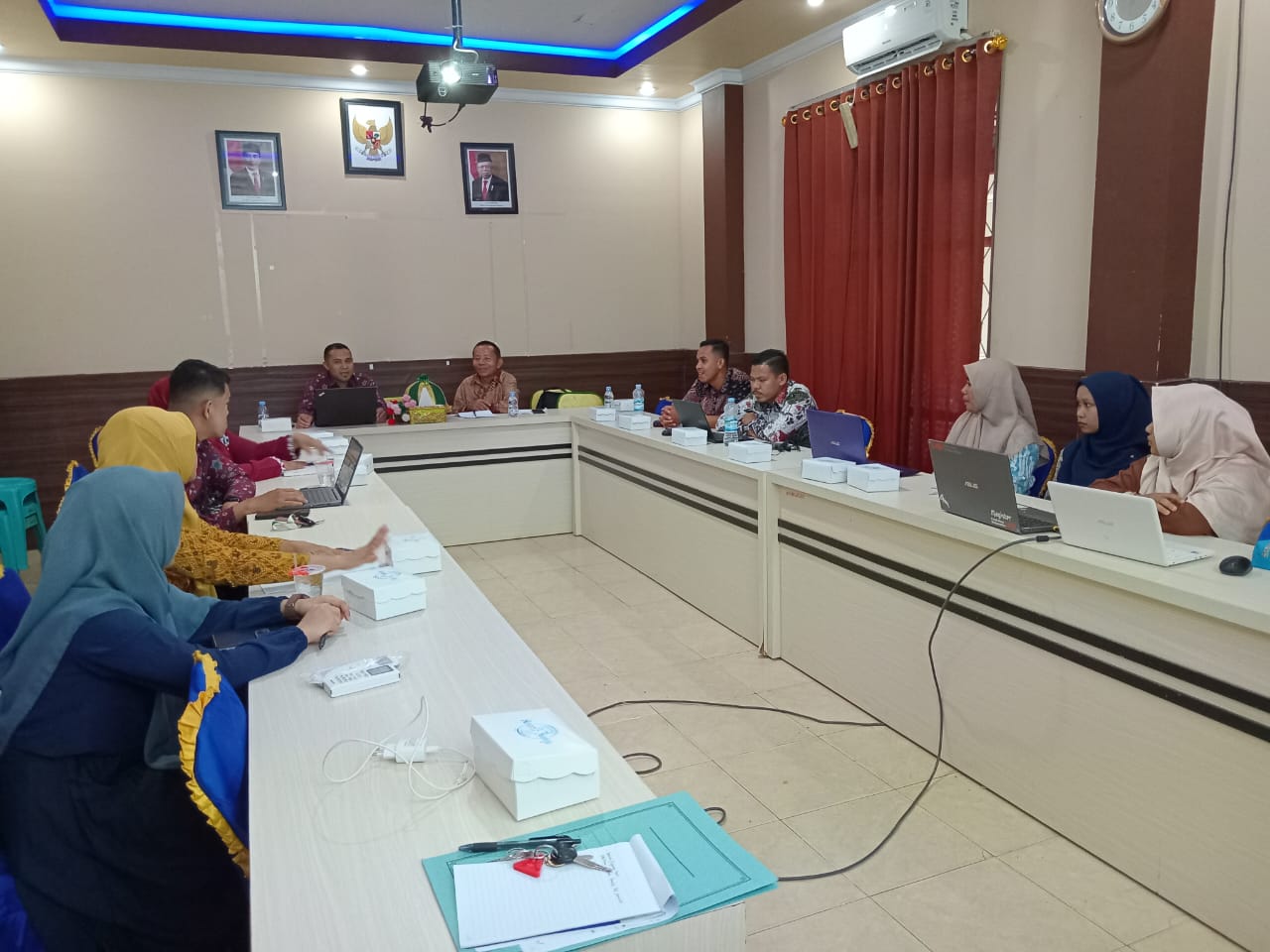 Lembaga Penjaminan Mutu Universitas Muhammadiyah Buton Menyelenggarakan Kegiatan Rapat Pendampingan Borang Akreditasi