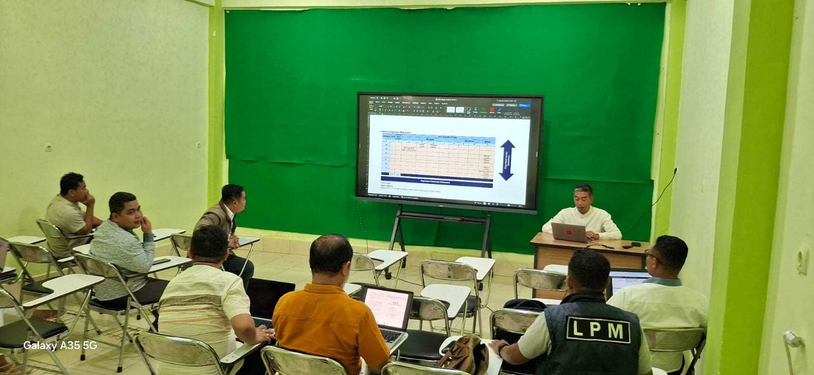 Lembaga Penjaminan Mutu Universitas Muhammadiyah Buton Dampingi Program Studi Ilmu Pemerintahan FISIP dalam Pengisian FED Borang Akreditasi