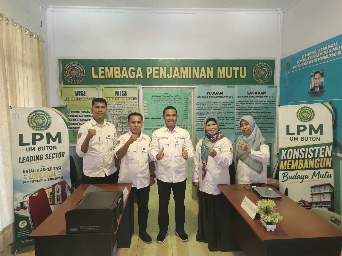 Lembaga Penjaminan Mutu Siap Berpartisipasi Mengikuti Lomba Tata Administrasi & Tata Kelola Kelembagaan Dalam Rangka Milad Universitas Muhammadiyah Buton Ke-25 Tahun